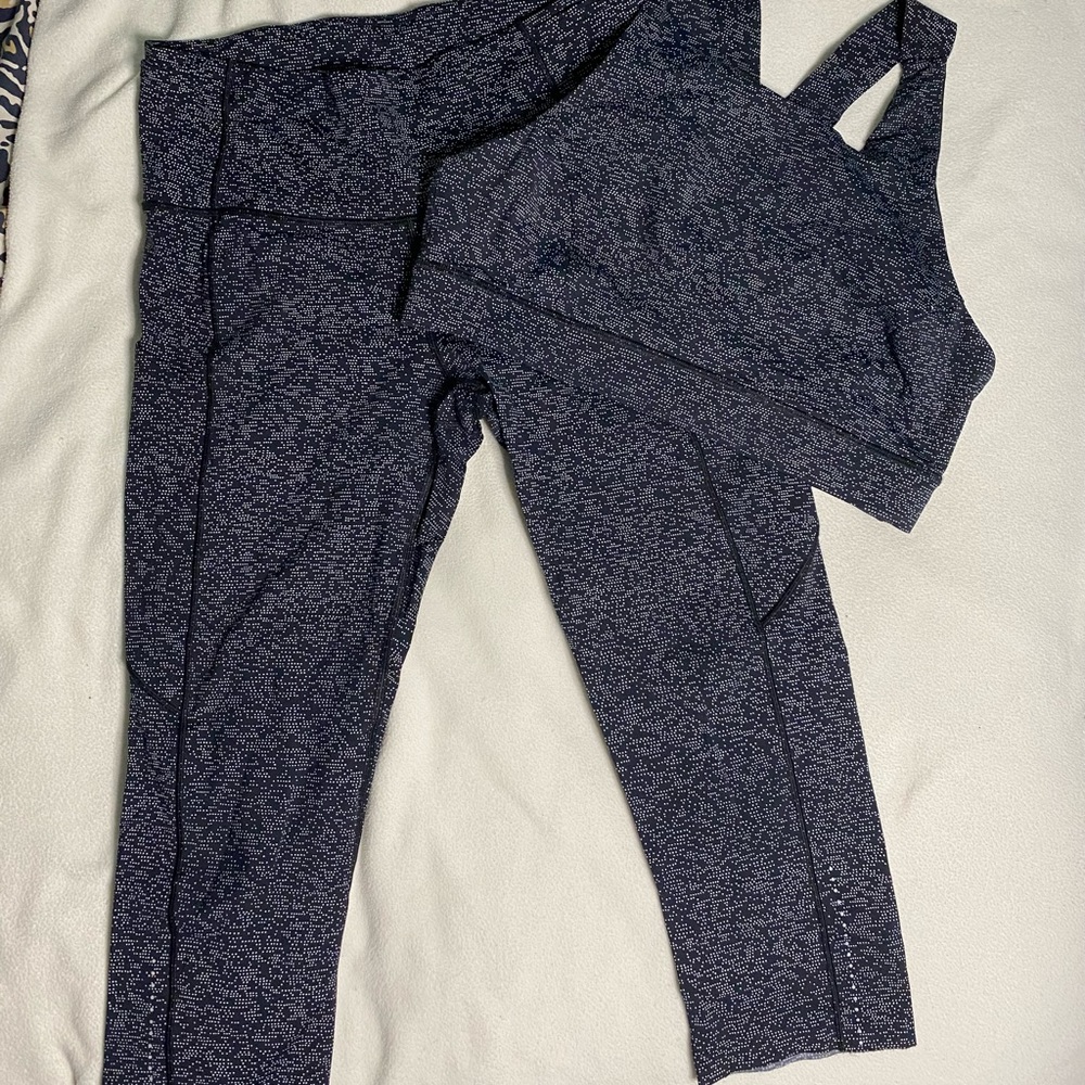 lululemon fast and free crop II - 8